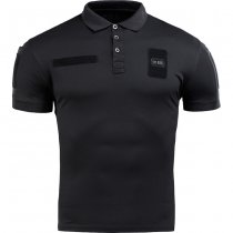 M-Tac Polo Elite Tactical Coolmax - Black - XL