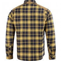 M-Tac Redneck Shirt - Navy Blue / Yellow - M - Long