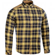 M-Tac Redneck Shirt - Navy Blue / Yellow - S - Long