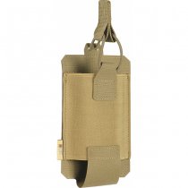 M-Tac Single Elastic Magazine Pouch Elite Laser Cut - Coyote