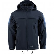 M-Tac Soft Shell Police Jacket - Navy Blue - 2XL