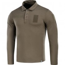 M-Tac Tactical Polo Shirt Long Sleeve 65/35 - Dark Olive - L