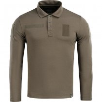 M-Tac Tactical Polo Shirt Long Sleeve 65/35 - Dark Olive - XL