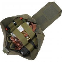 M-Tac Vertical Large Medical Pouch Elite - Ranger Green