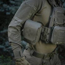 M-Tac Vertical Large Medical Pouch Elite - Ranger Green