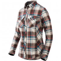 Helikon-Tex Marigold Woman's Shirt - Foggy Meadow Plaid - 2XL