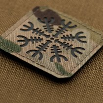 M-Tac Helm of Terror Laser Cut Patch - Multicam / Black