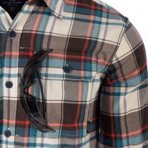 Helikon-Tex Greyman Shirt Nylon Sorona Blend - Moss Green Checkered - M