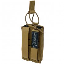 Pitchfork Open Single AR15 Magazine Pouch - Coyote