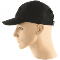 M-Tac Baseball Cap Elite Flex Rip-Stop Velcro - Black - L/XL