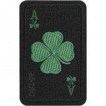 M-Tac Lucky Card Embroidery Patch - Black