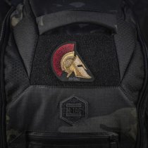 M-Tac Spartan Helmet Embroidery Patch - Black