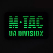 M-Tac UA Division Laser Cut Patch GID - Black