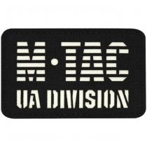 M-Tac UA Division Laser Cut Patch GID - Black